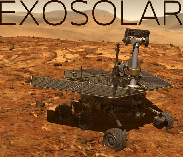 Exosolar: a solar powered robot in a harsh environment