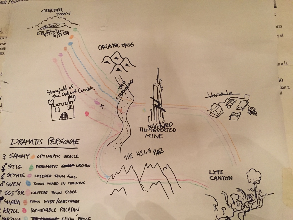 Make Haste! Fleeing to Lyfe Canyon map